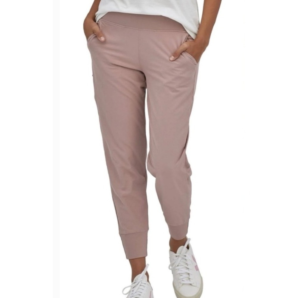 Patagonia Women S Happy Hike Studio Pants Mauve Joggers 21218